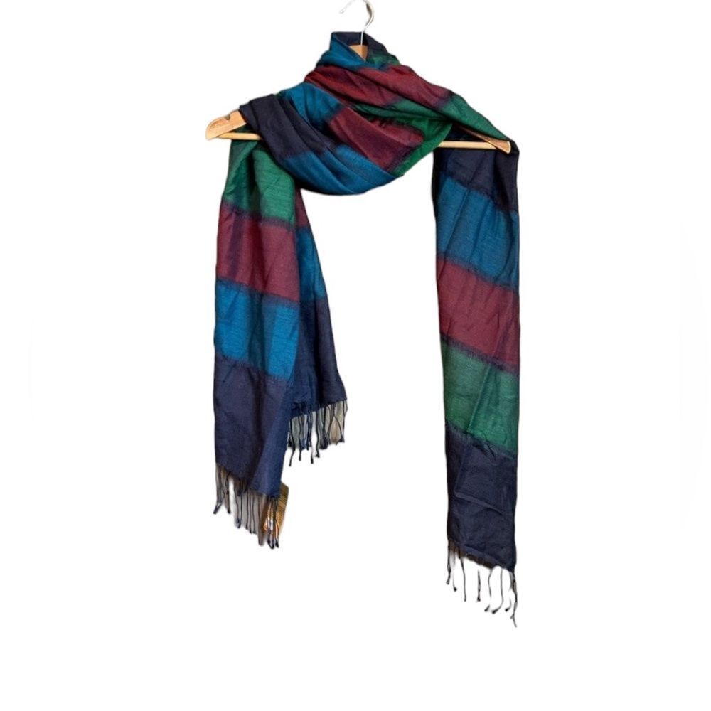 NWT! Banaris silk & cotton scarf